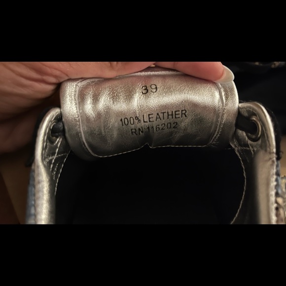 Zadig & Voltaire Used Painted Wild Sneakers (39) - Picture 6 of 7